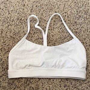 Lululemon Athletica White Sports Bra
